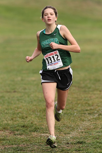 2010NCSXC GD5-1753.JPG - 2010 North Coast Section Cross Country Championships, Hayward High School, Hayward, California
